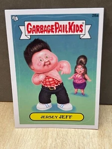 JERSEY JEFF 28a GARBAGE PAIL KIDS 2012 Brand New Series 1 BNS1 GPK - Picture 1 of 2
