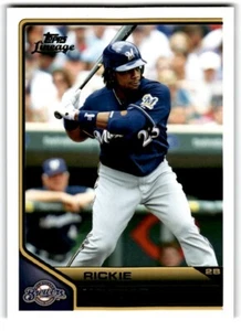 2011 Topps Lineage Rickie Weeks Milwaukee Brewers #72 - Picture 1 of 2