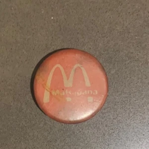 Vintage 1" Pin Button Anstecker Marihuana Topf Cannabis Gras PINBACK Golden Arches - Bild 1 von 3