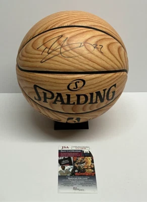 Baloncesto Spalding autografiado firmado por Blake Griffin Detroit Pistons JSA Foto 1 de 4
