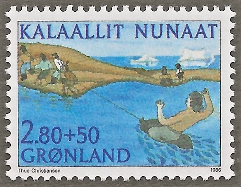 Groenlandia (1986) - Scott # B12, MNH Foto 1 de 1