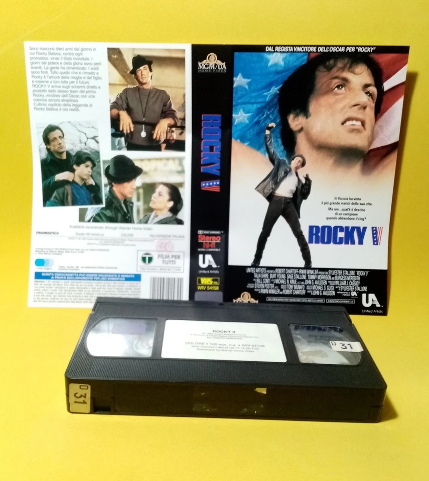 VHS  645.  ROCKY V - Immagine 1 di 1