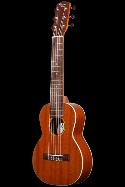Ukelele para guitarra eléctrica acústica de 6 cuerdas Ohana TKGL-20E, tenor con bolsa Foto 1 de 4