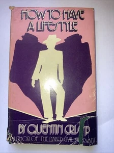 Quentin Crisp ‘How to have a Life-Style’ signed by the author - Picture 1 of 8