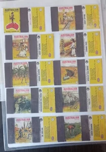 36 Farmwork Australia Matchbox Labels  - Picture 1 of 4