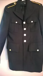 NEW MENS ARMY SERVICE JACKET UNIFORM ASU DRESS BLUE SIZE 48R - Picture 1 of 2
