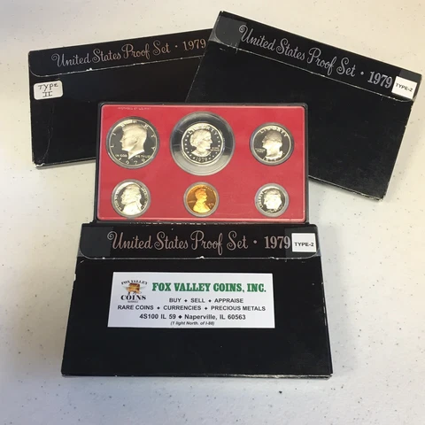 1979-S TYPE-2 PROOF SET UNITED STATES MINT IN ORIGINAL U.S GOVERNMENT PACKAGING! Cover