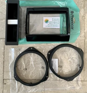 Fiat Ducato Citroen Jumper Peugeot Boxer Kit Montaggio Radio + Adattatori Casse - Foto 1 di 2