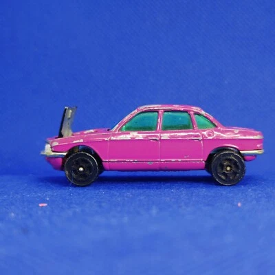 Corgi Juniors NSU RO 80 Diecast Toy Car PURPLE Vintage Whizzwheels Playworn  - Image 1 of 4