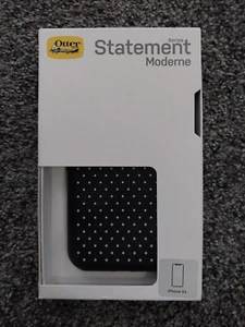 OtterBox STATEMENT SERIES MODERN Hülle für iPhone Xs Midnight Polka Neu - Bild 1 von 17
