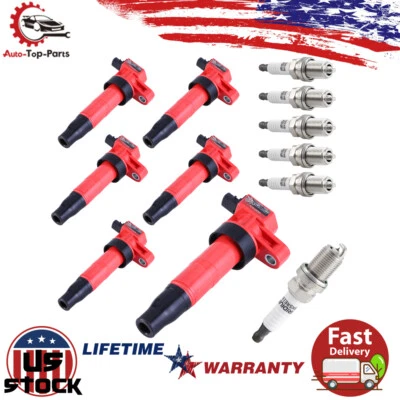 Bobinas de encendido y bujías de 3,8 L para Kia Amanti Borrego K900 Sedona Sorento Foto 1 de 4