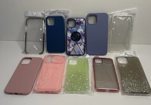 Lote de 10 fundas para teléfono iPhone para varios modelos - Imagen 1 de 3
