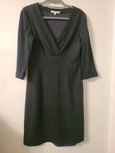 LK Bennett Dress Size 14 Wool Party Womens Occasion Formal Elegant Eu 42 Evening - Picture 1 of 7