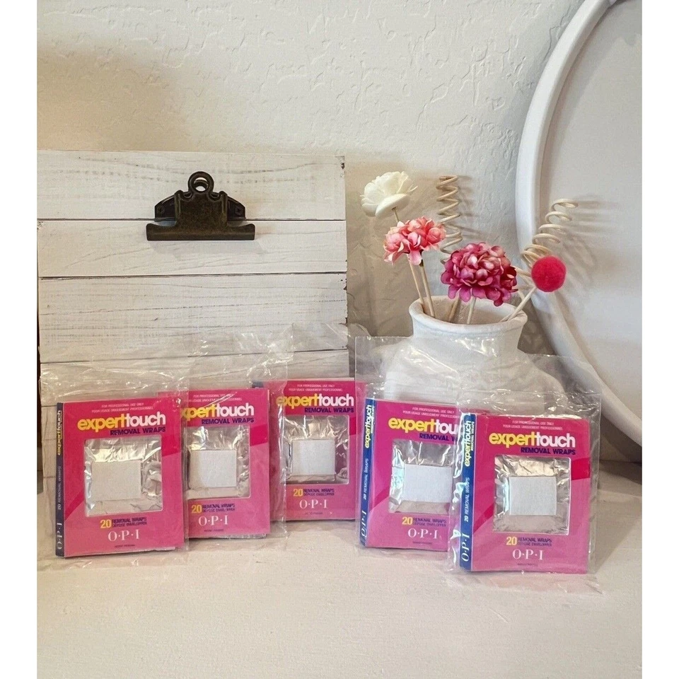 Envolturas de eliminación táctil OPI GelColor Expert ELIGE CANTIDAD 40/60/100/200 envolturas Foto 1 de 4