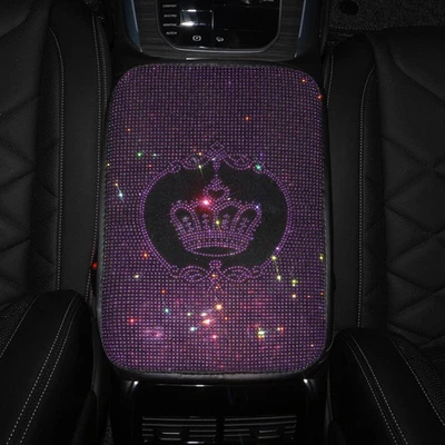 Brillante Bling Apoyabrazos Coche Cubierta Asiento Almohadilla Consola Central Almohadilla Adecuado para SUV Camión Foto 1 de 4