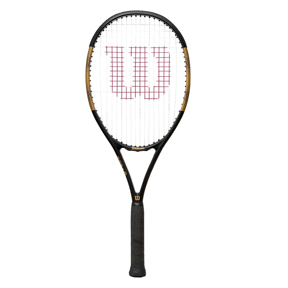 Wilson Serena Elite 103 Erwachsene Tennisschläger schwarz/gold Griff 3 4 3/8"