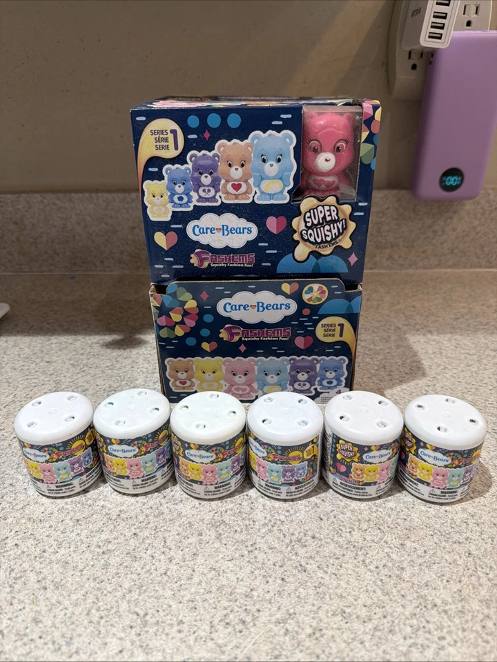 1 Blind Bag Mystery Capsule Care Bears Mashems Fashems