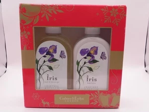 Loción corporal retirada Crabtree & Evelyn IRIS y gel de ducha de baño lavado 8,5 oz - NUEVO - Imagen 1 de 6