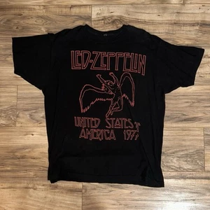 led zeppelin t shirt Black xl - Picture 1 of 5