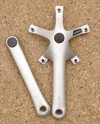 Shimano Exage Crankset FC-A300 Crank Arm Vintage Bike 170 130 BCD Square Taper - Image 1 of 4