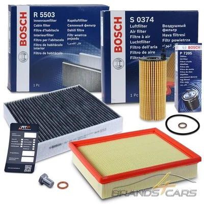 BOSCH INSPEKTIONSPAKET SET FÜR BMW 1-ER F20 2-ER F20 3-ER F30 4-ER F32 d Diesel - Bild 1 von 4