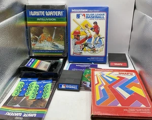 Lote de 3 juegos Intellivision - ¡Agua Blanca! - Snafu - Grandes Ligas de Béisbol - ¡Como está! - Imagen 1 de 24