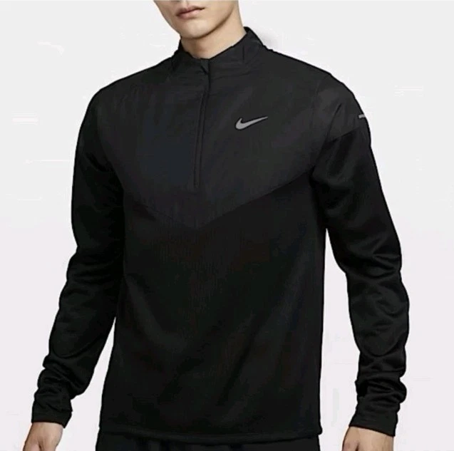Nike Therma-Fit Sphere Element Black Half Zip (FZ1115-010) Men’s Size Medium