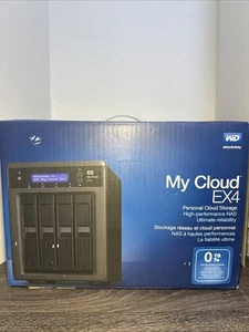 Western Digital My Cloud Ex4 4-Bay Diskless Network Storage NAS - Afbeelding 1 van 5