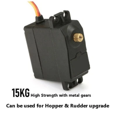 Lake Reaper High Strength Metal Geared Hopper and Rudder Servo Upgrade