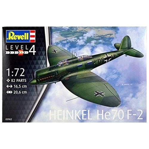 Revell #03962 1/72 Heinkel He70 F-2 - Image 1 of 1