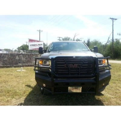 Parachoques delantero original Frontier Truck Gear 300-31-5005 para GMC Sierra HD 15-19 Foto 1 de 3