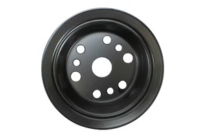 Crankshaft Pulley to add 3rd Groove, Black, GM stacks on stock [100-1CRB] - Foto 1 di 4