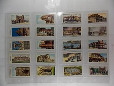 Lamberts Trade Cards Historic East Anglia 1961 Complete Set 25 in Pages