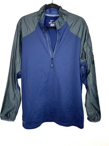 Nike Hombres Dri-fit Pullover Media Cremallera Sudadera Talla L Manga Larga Henley - Imagen 1 de 9