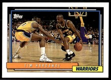 1992-93 Topps Tim Hardaway Golden State Warriors #188