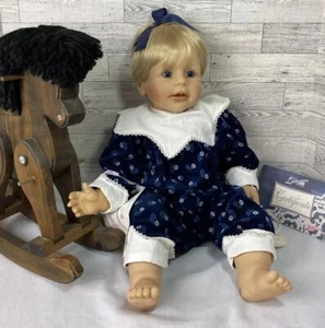Bambola Vintage 1998 Zapf Creation Artist LOTTCHEN -Brigitte Leman COA Edizione Limitata #142 - Foto 1 di 16