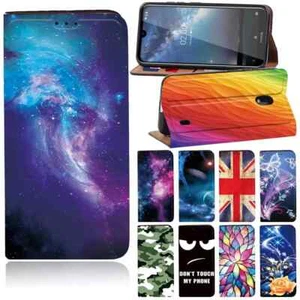 Printed PU Leather Wallet Stand Phone Cover Case For Nokia G42 5G /C32 - Picture 1 of 29