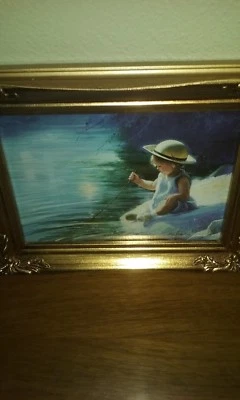 Litografía "One Summer Day" de Donald Zolan Pemberton & Oakes 1992 sin usar, en caja certificado de autenticidad**** Foto 1 de 3