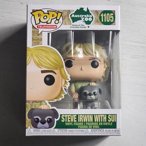 Vinilo Funko Pop Steve Irwin con Sui 1105 Australia Zoo - Imagen 1 de 5