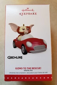 Hallmark Keepsake Ornament GIZMO TO THE RESCUE! 2015 Gremlins NEW QXI2239 NEW - Picture 1 of 7