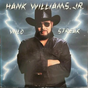 Vinyl LP Hank Williams Jr - Wild Streak VG 1-25725 US Country - Picture 1 of 6