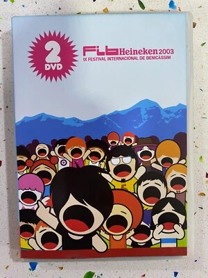 FESTIVAL INTERNACIONAL BENICASSIM 2003 2 x DVD BLUR SUEDE LA HABITACION ROJA ... - Imagen 1 de 4