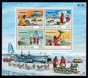 New Zealand 1984 Antarctic Research Mint MNH Miniature Sheet SC 794a - Picture 1 of 1