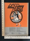 Rare Original VTG 1975 Disco Mania Retro Promo Poster Style Music Ad Art Print
