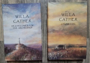 Willa Cather Death Comes For The Archbishop O Pioneers! Hardcover Book Lot - Imagen 1 de 3
