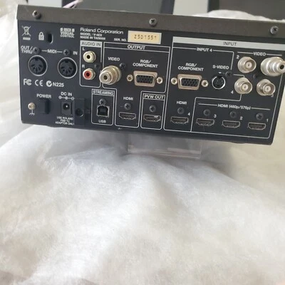 Roland V-4EX Four Channel Digital Video Mixer Good Working Condition - Image 1 of 4