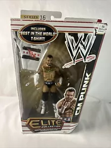 WWE CM Punk Elite Collection Wrestling Action Figure 2012 Series 16 New Sealed - Picture 1 of 15