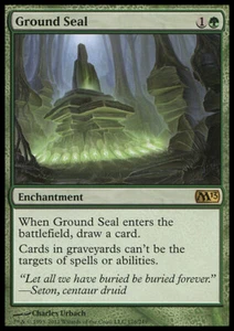 MTG GROUND SEAL EXC FOIL - SIGILLO TERRENO - M13 - MAGIC - Imagen 1 de 1
