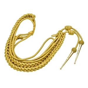 Gold Mylar Aiguillette Fangschnur - Picture 1 of 1
