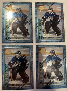 1994-95 Finest Miikka Kiprusoff RC #125 Mint Lot (4)